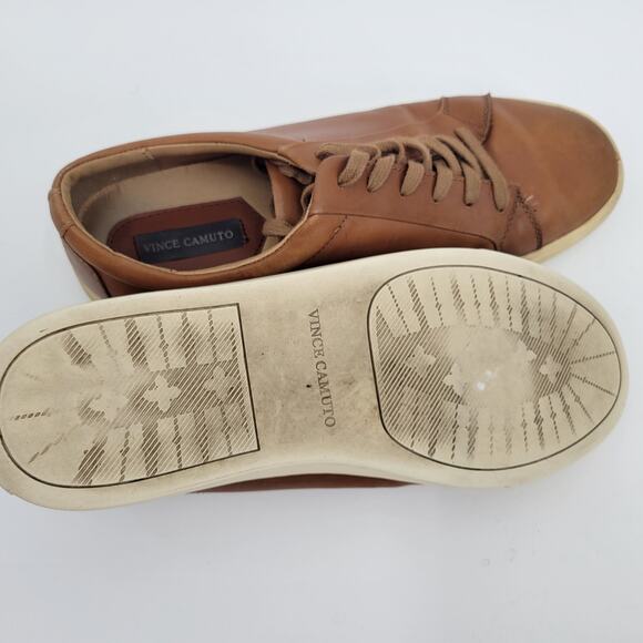 Men's Vince Camuto VY Mills Classic Shoes Cedar Majestic Classic Tan - Picture 3 of 8